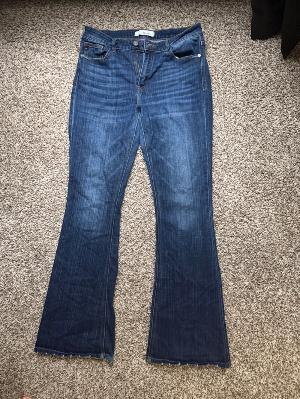 KanCan Dark Blue Flare Jeans
